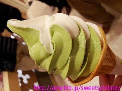 大阪スイーツレポーターちひろの辛口スイーツランキング-御在所サービスエリアのカスタードソフトクリーム