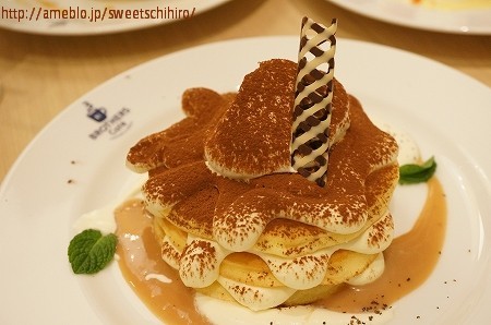 大阪スイーツレポーターちひろの辛口スイーツランキング-ブラザーズカフェ　パンケーキ