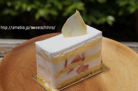 大阪スイーツレポーターちひろの辛口スイーツランキング-パティスリープラン　ショートケーキ