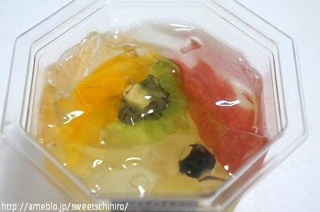 大阪スイーツレポーターちひろの辛口スイーツランキング-山口果物　フルーツポンチゼリー