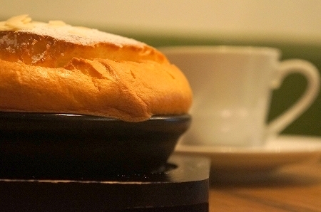 $大阪スイーツレポーターちひろのおいしいスイーツランキング-フロッグスダイナのスフレパンケーキ