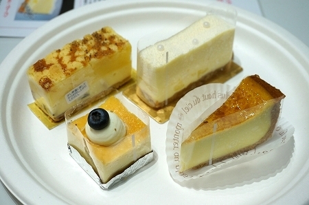 三越伊勢丹　チーズケーキ食べ比べ
