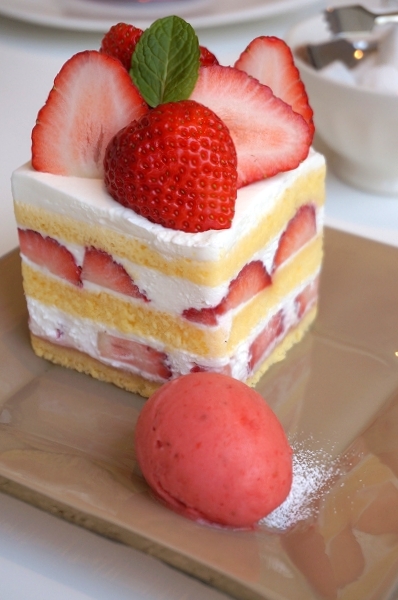 エスコヤマ　苺づくしのショートケーキ
