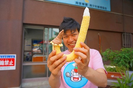 アメリカ村　韓国アイスクリーム　じぱんいアイス