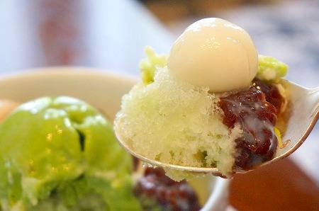 セントレジス大阪　かき氷　シェイブアイス　抹茶